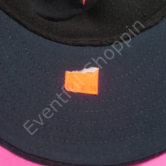 47 Detroit Tigers Hat Mens S-M Navy Blue Wool Blend Script New - Picture 8 of 12